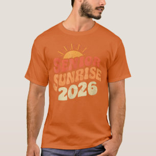 Camiseta Mais velho Sunrise 2026 Graduação Meu Último Prime