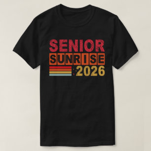 Camiseta MAIS VELHO SUNRISE 2026 Mais velho de graduação de