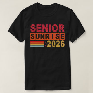 Camiseta MAIS VELHO SUNRISE 2026 Mais velho de graduação de