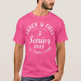 Camiseta Mais velho Track 2025 Girls Pole Vault The Final J