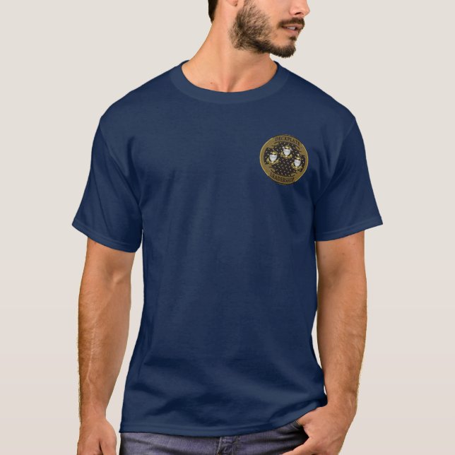 Camiseta Mais velho USCG Chefe (Frente)