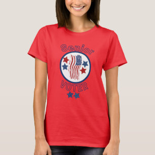 Camiseta Mais velho Voter EUA