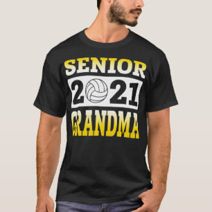 Camiseta Mais velho Vovó De Voleibol 2021 Presente Para Vol