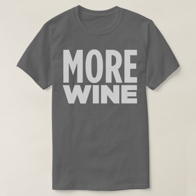 CAMISETA MAIS VINHO (Frente do Design)