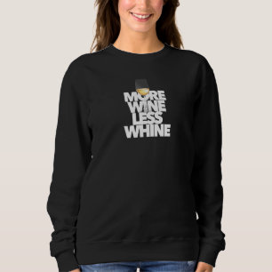 Camiseta Mais vinho Menos Whiny O Melhor Amigo Do Rosa Char