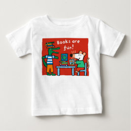 Camiseta Maisy e Charley Books são Divertidos