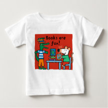 Maisy e Charley leem livros