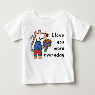 Camiseta Maisy Eu Te Amo Mais Todos Os Dias