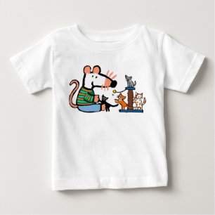 Camiseta Maisy Plays com Kittens
