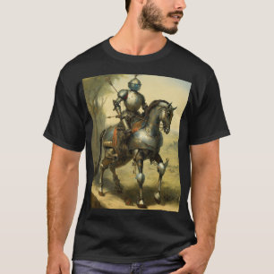 Camiseta Majestade blindada: A nobre corrida do Cavaleiro