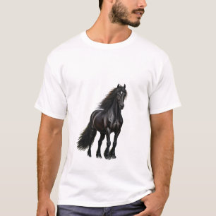 Camiseta Majestade de Black Stallion