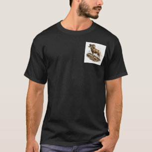 Camiseta Majestade do Pico Bighorn: O Rei da Montanha