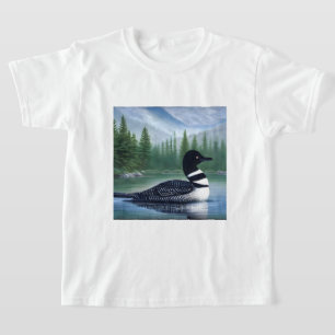 Camiseta Majestade Norte Wilderness Loon