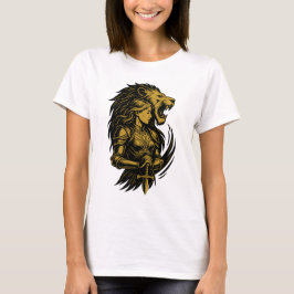 Camiseta Majestade ouro: O Raio do Poder