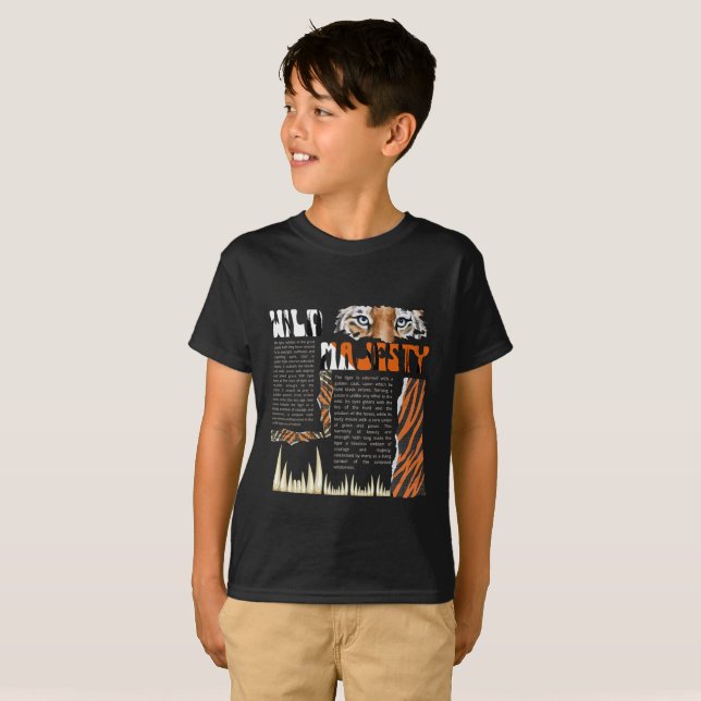 Camiseta Majestade Selvagem - Nascer da Selva (Frente Completa)