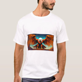 Camiseta Majestade Selvagem Roupa: O Espírito de uma Águia