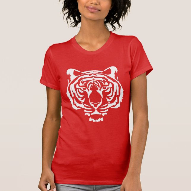 Camiseta Majestätischer Tiger (Frente)