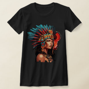 Camiseta Majestesco Rainha Asteca