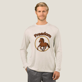 Camiseta **Majestic Arabian Horse in the Golden Desert**