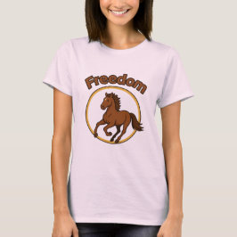 Camiseta **Majestic Arabian Horse in the Golden Desert**
