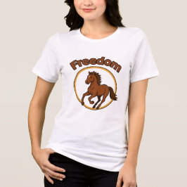 Camiseta **Majestic Arabian Horse in the Golden Desert**