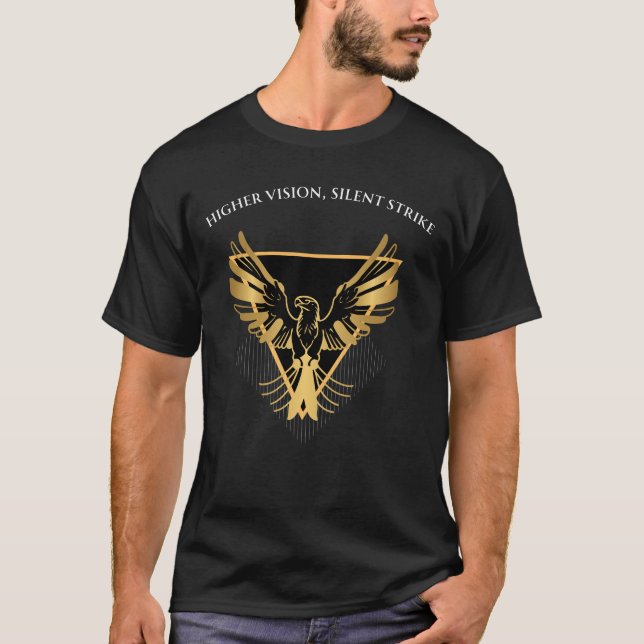 Camiseta Majestic Falcon Vision - "Higher Perspective" Geom (Frente)