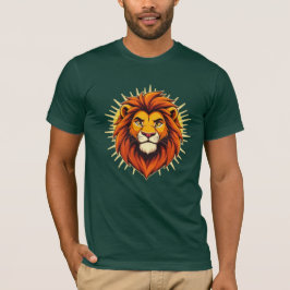 Camiseta Majestic Lion – King of Power and Authority