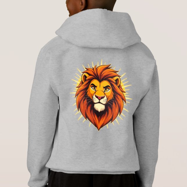 Camiseta Majestic Lion – King of Power and Authority (Verso)