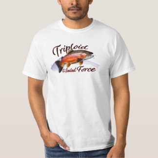 Camiseta Majestic Triploid Rainbow Trout "A Scaled Force"