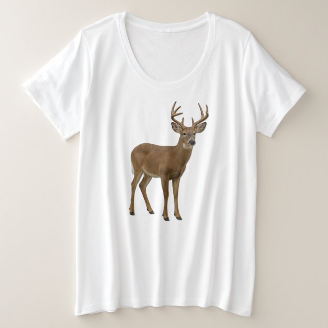 CAMISETA MAJESTIC WHITE-TAILED DEER. SAMER BRASIL (Frente do Design)
