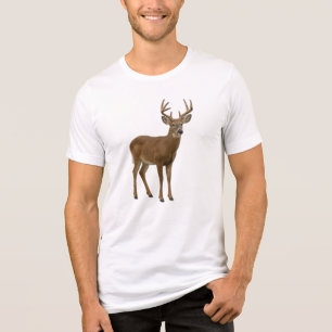 CAMISETA MAJESTIC WHITE-TAILED DEER. SAMER BRASIL