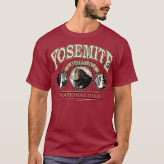 Camiseta majestosa das quedas do parque nacional