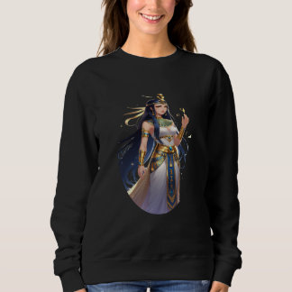 Camiseta Majestosa Rainha Egípcia – Estilo Anime Premium 