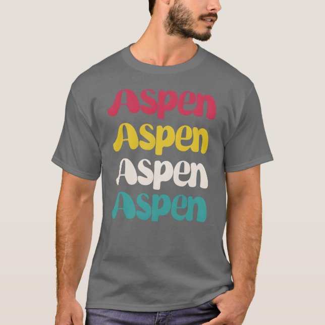 Camiseta Majexpressa Aspen Winter Wonderland (Frente)