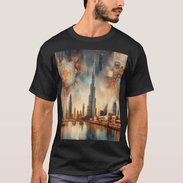 Camiseta Majexpressa Burj Khalifa (Frente)