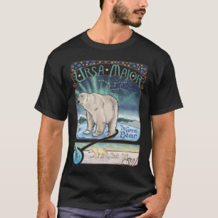 Camiseta Major de Ursa constelação do urso polar