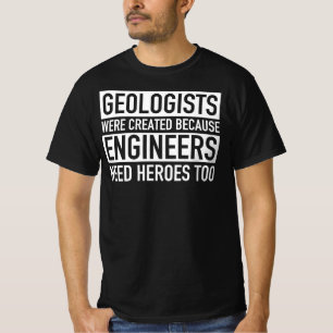 Camiseta Major formando da geologia do humor dos geólogos