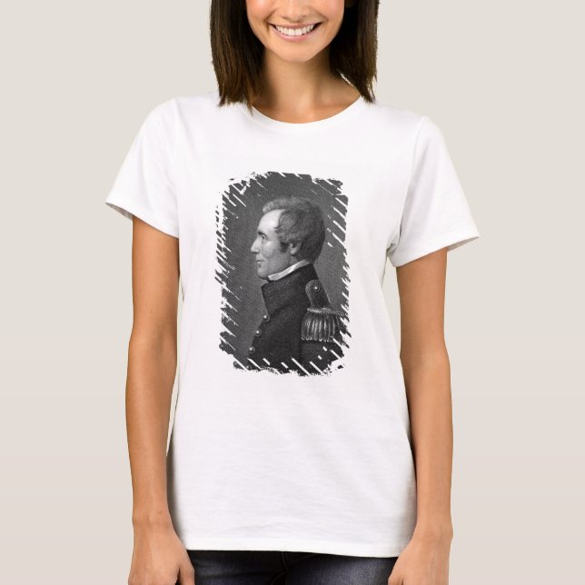 Camiseta Major-General Edmund Pendleton Gaines (1777-1849) (Frente)