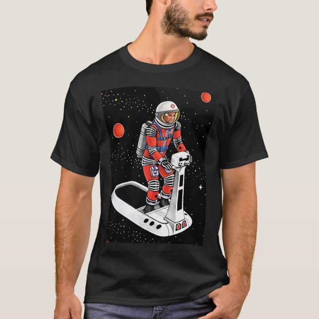 Camiseta Major Matt Mason Space Sled (Frente)
