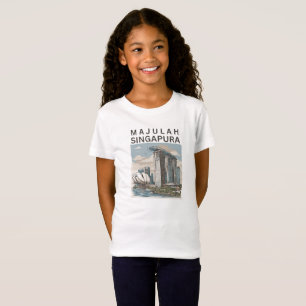 Camiseta Majulah Singapura