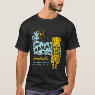 Camiseta Makai Room Los Angeles CA Vintage Tiki Bar F