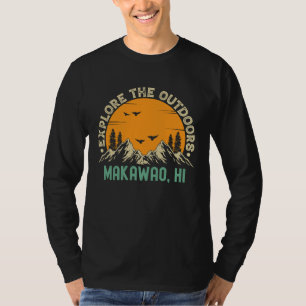 Camiseta Makawao Havaí Explore o Ar Livre