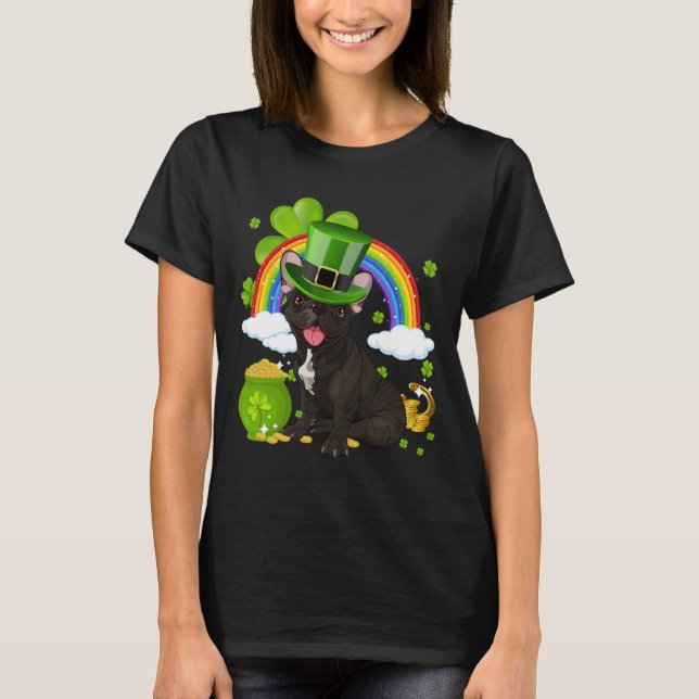 Camiseta Make St Patricks Day Great Again Funny Bulldog Men (Frente)