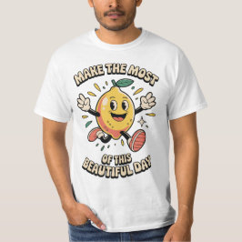 Camiseta Make the Most – Lemon Power Men's