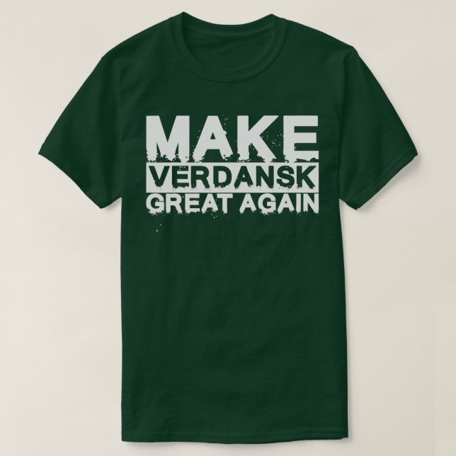 Camiseta Make Verdansk Great Again (Frente do Design)