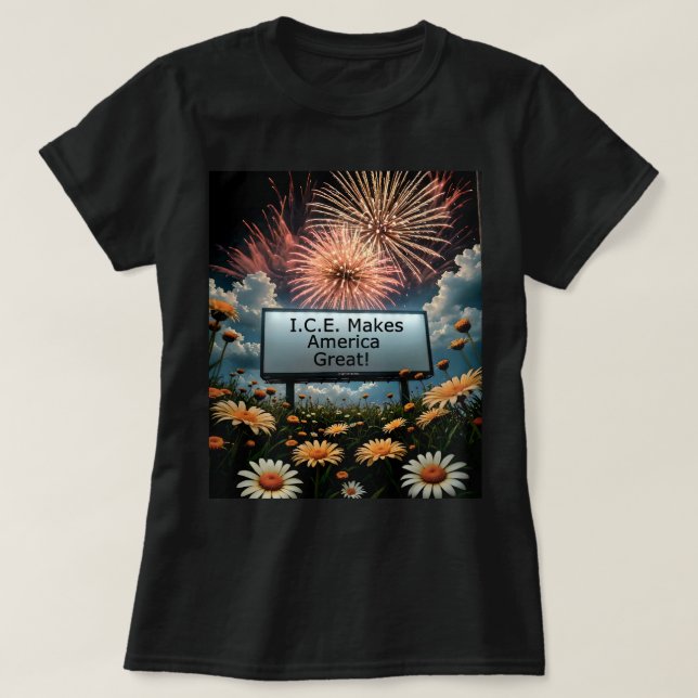 Camiseta Makes America Great (Frente do Design)