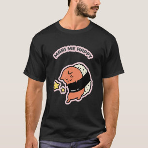 Camiseta Maki Me Happy Sushi Roll Cat