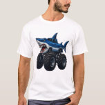 Camiseta Mako Shark Monster Truck<br><div class="desc">Unleash ocean-speed power with this Mako Shark Monster Truck design, where the fastest shark in the sea meets unstoppable monster truck energy. Featuring a fierce mako-inspired beast fused with massive tires and roaring attitude, this design captures pure adrenaline and predator-level intensity. Perfect for fans of sharks, monster trucks, and bold...</div>
