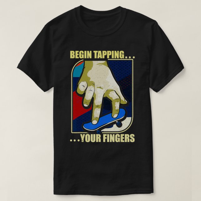 Camiseta Mal humor de Design de skater (Frente do Design)