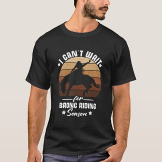 Camiseta Mal Não Posso Esperar pela Temporada de Montaria e